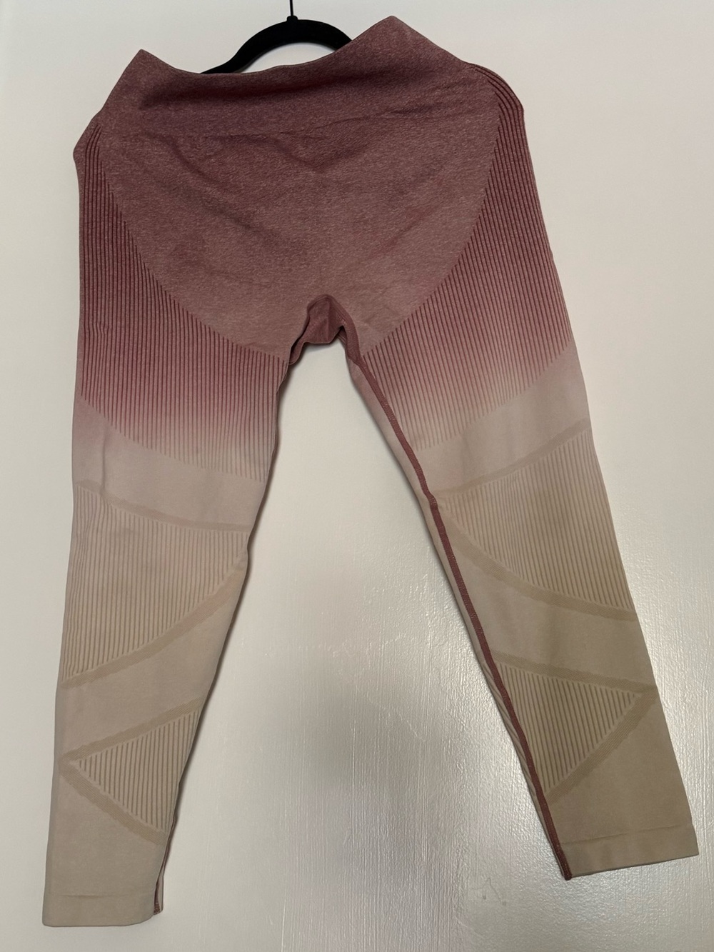 HALARA Ombre Seamless Leggings - Rose to Cream